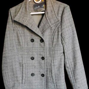 Lole Tweed Peacoat Size M